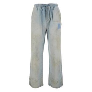 Amiri Blue Denim - Wide-Leg Jeans Men